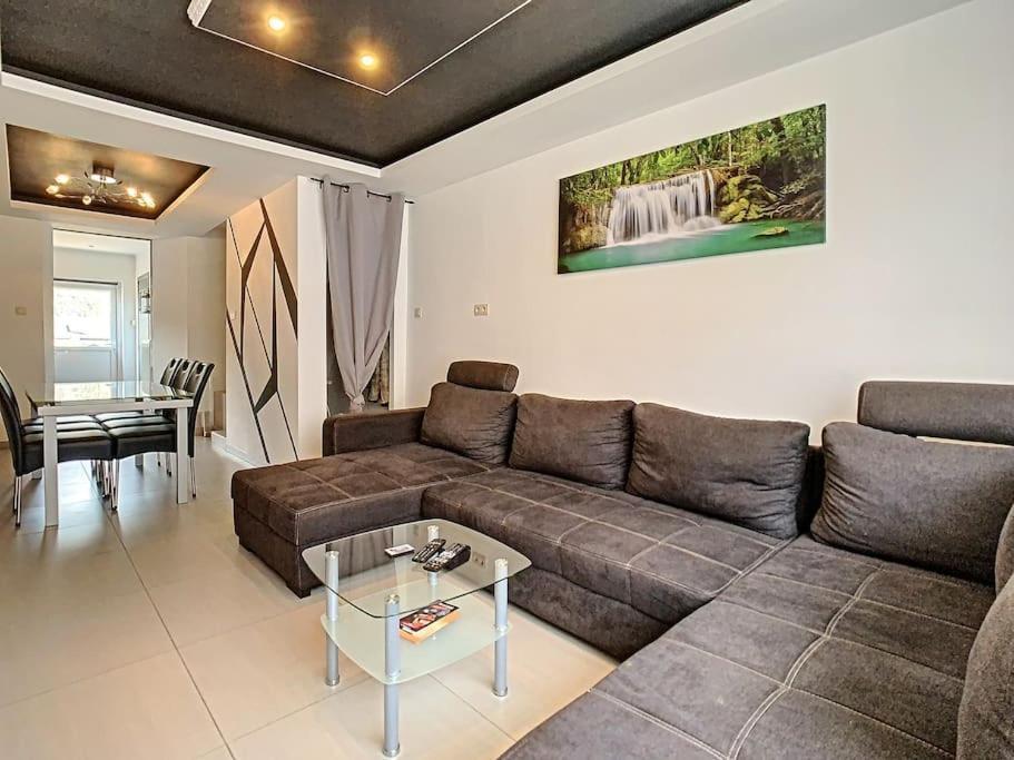Vue Sur Meuse Avec Jacuzzi Et Sauna Exterieur. Yvoir Extérieur photo